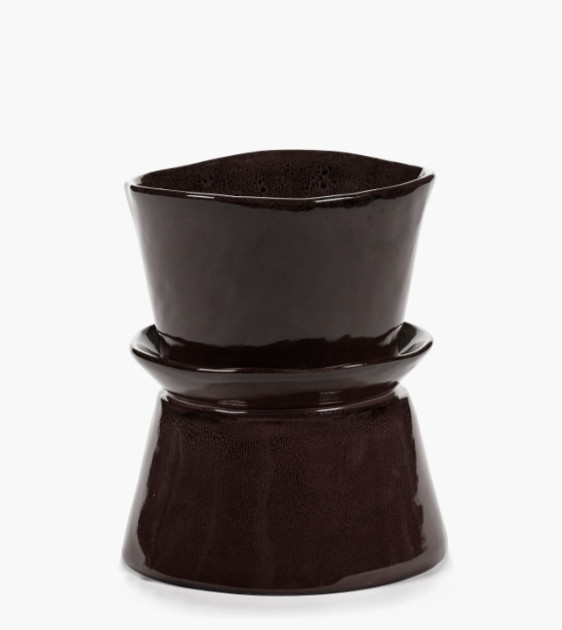 SERAX + La Mere, vaas ebony (Marie Michielssen)